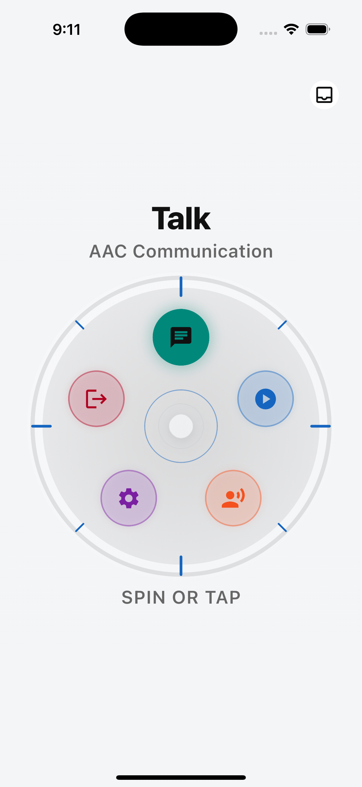 Secondary Loquena interface feature showing customization